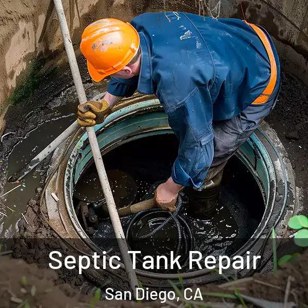 Septic Tank Repair San Diego, CA