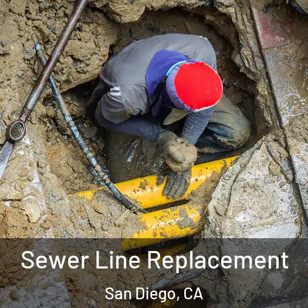  Sewer Line Replacement San Diego, CA