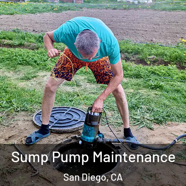  Sump Pump Maintenance San Diego, CA