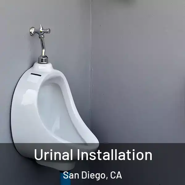  Urinal Installation San Diego, CA