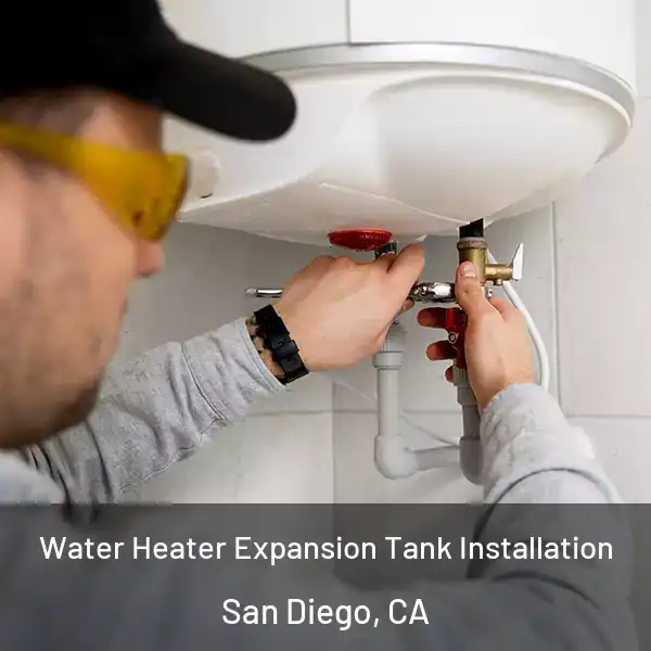  Water Heater Expansion Tank Installation San Diego, CA